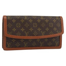 LOUIS VUITTON Monogram Pochette Dam GM Clutch Bag M51810 LV Auth yk19528-1