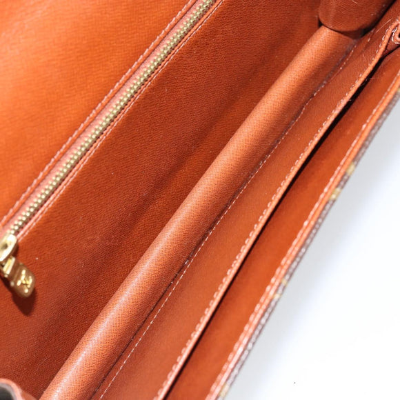 LOUIS VUITTON Monogram Pochette Dam GM Clutch Bag M51810 LV Auth yk19528