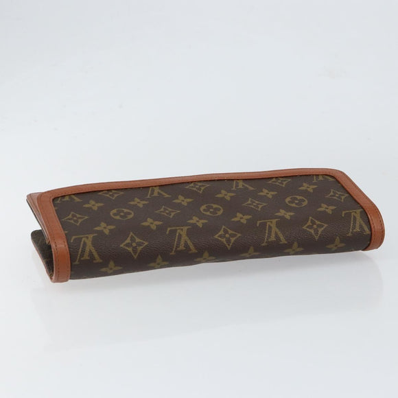 LOUIS VUITTON Monogram Pochette Dam GM Clutch Bag M51810 LV Auth yk19528