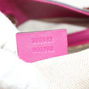 GUCCI Chain Soho Shoulder Bag Patent leather Pink Gold 308982 Auth yk19530V-23