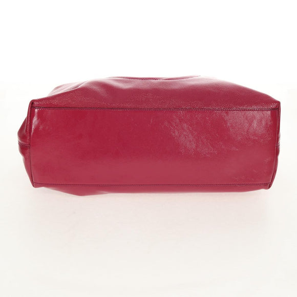 GUCCI Chain Soho Shoulder Bag Patent leather Pink Gold 308982 Auth yk19530V