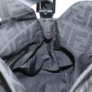 FENDI Zucca Canvas Mamma Baguette Shoulder Bag Black Silver Auth yk19531V-21