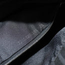 FENDI Zucca Canvas Mamma Baguette Shoulder Bag Black Silver Auth yk19531V-24