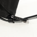 FENDI Zucca Canvas Mamma Baguette Shoulder Bag Black Silver Auth yk19531V-9