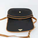 SAINT LAURENT Shoulder Bag Leather Beige Gold Auth yk19534-15