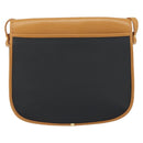 SAINT LAURENT Shoulder Bag Leather Beige Gold Auth yk19534-3