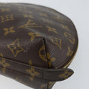 LOUIS VUITTON Monogram Trousse Demi Ronde Cosmetic Pouch M47520 LV Auth yk19536-7