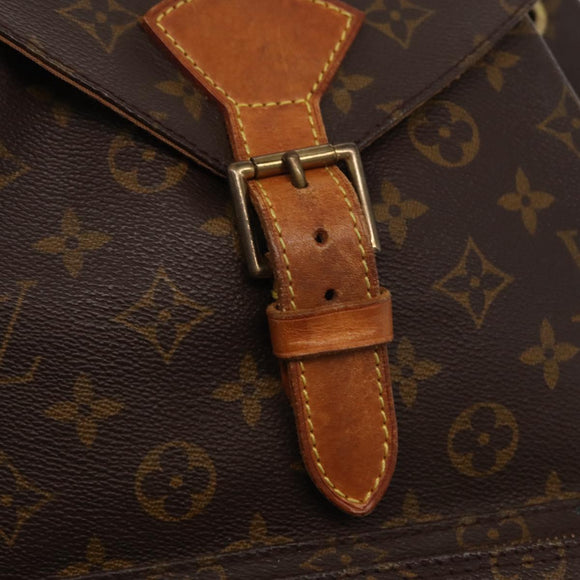 LOUIS VUITTON Monogram Montsouris GM Backpack M51135 LV Auth yk19537