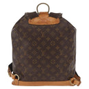 LOUIS VUITTON Monogram Montsouris GM Backpack M51135 LV Auth yk19537-2