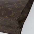 LOUIS VUITTON Monogram Sac Plat Hand Bag M51140 LV Auth yk19538-10