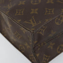 LOUIS VUITTON Monogram Sac Plat Hand Bag M51140 LV Auth yk19538-11