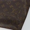 LOUIS VUITTON Monogram Sac Plat Hand Bag M51140 LV Auth yk19538-12