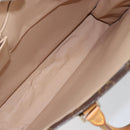 LOUIS VUITTON Monogram Sac Plat Hand Bag M51140 LV Auth yk19538-16