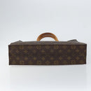 LOUIS VUITTON Monogram Sac Plat Hand Bag M51140 LV Auth yk19538-9