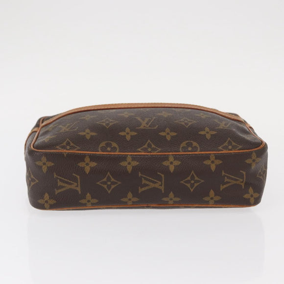 LOUIS VUITTON Monogram Compiegne 23 Clutch Bag M51847 LV Auth yk19540