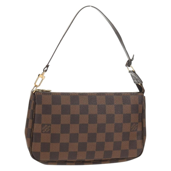 LOUIS VUITTON Damier Ebene Pochette Accessoires Pouch N41206 LV Auth yk19541A