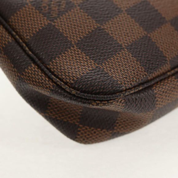 LOUIS VUITTON Damier Ebene Pochette Accessoires Pouch N41206 LV Auth yk19541A