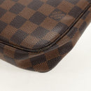LOUIS VUITTON Damier Ebene Pochette Accessoires Pouch N41206 LV Auth yk19541A-16