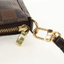 LOUIS VUITTON Damier Ebene Pochette Accessoires Pouch N41206 LV Auth yk19541A-20