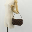 LOUIS VUITTON Damier Ebene Pochette Accessoires Pouch N41206 LV Auth yk19541A-23