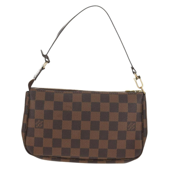 LOUIS VUITTON Damier Ebene Pochette Accessoires Pouch N41206 LV Auth yk19541A