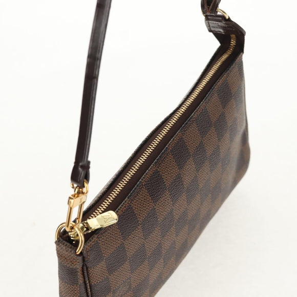 LOUIS VUITTON Damier Ebene Pochette Accessoires Pouch N41206 LV Auth yk19541A