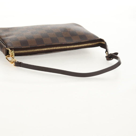 LOUIS VUITTON Damier Ebene Pochette Accessoires Pouch N41206 LV Auth yk19541A