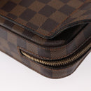 LOUIS VUITTON Damier Ebene Geronimos Shoulder Bag N51994 LV Auth yk19542-18