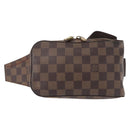 LOUIS VUITTON Damier Ebene Geronimos Shoulder Bag N51994 LV Auth yk19542-13