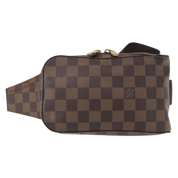 LOUIS VUITTON Damier Ebene Geronimos Shoulder Bag N51994 LV Auth yk19542