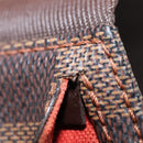 LOUIS VUITTON Damier Ebene Geronimos Shoulder Bag N51994 LV Auth yk19542-11