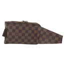 LOUIS VUITTON Damier Ebene Geronimos Shoulder Bag N51994 LV Auth yk19542-2