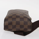 LOUIS VUITTON Damier Ebene Geronimos Shoulder Bag N51994 LV Auth yk19542-3