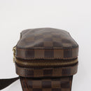 LOUIS VUITTON Damier Ebene Geronimos Shoulder Bag N51994 LV Auth yk19542-4