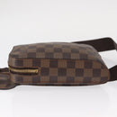 LOUIS VUITTON Damier Ebene Geronimos Shoulder Bag N51994 LV Auth yk19542-5