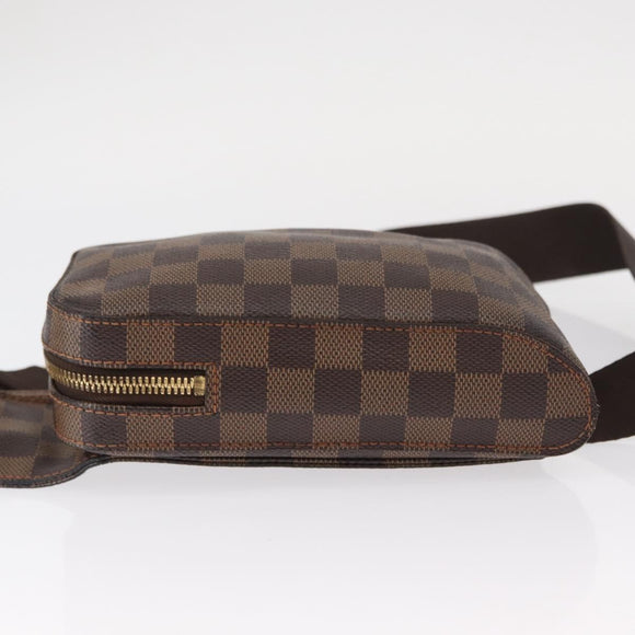 LOUIS VUITTON Damier Ebene Geronimos Shoulder Bag N51994 LV Auth yk19542