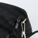 GUCCI GG Canvas Shoulder Bag Black Silver 28562 Auth yk19546-17