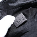 GUCCI GG Canvas Shoulder Bag Black Silver 28562 Auth yk19546-18