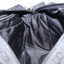 GUCCI GG Canvas Shoulder Bag Black Silver 28562 Auth yk19546-20