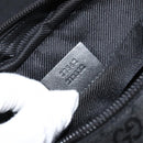 GUCCI GG Canvas Shoulder Bag Black Silver 28562 Auth yk19546-24