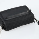 GUCCI GG Canvas Shoulder Bag Black Silver 28562 Auth yk19546-6