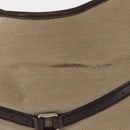 GUCCI Web Sherry Line Shoulder Bag Beige Silver Red 114877 Auth yk19547-4