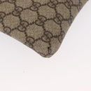 GUCCI GG Supreme Waist bag PVC Beige Silver 28566 Auth yk19553-10