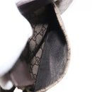 GUCCI GG Supreme Waist bag PVC Beige Silver 28566 Auth yk19553-21