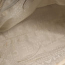 CHANEL Wild Stitch Chain Shoulder Bag Lamb Skin Beige Silver CC Auth yk19554-10