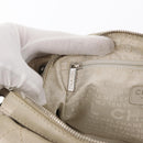 CHANEL Wild Stitch Chain Shoulder Bag Lamb Skin Beige Silver CC Auth yk19554-22