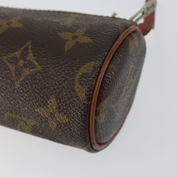 LOUIS VUITTON Monogram Papillon Pouch LV Auth yk19562