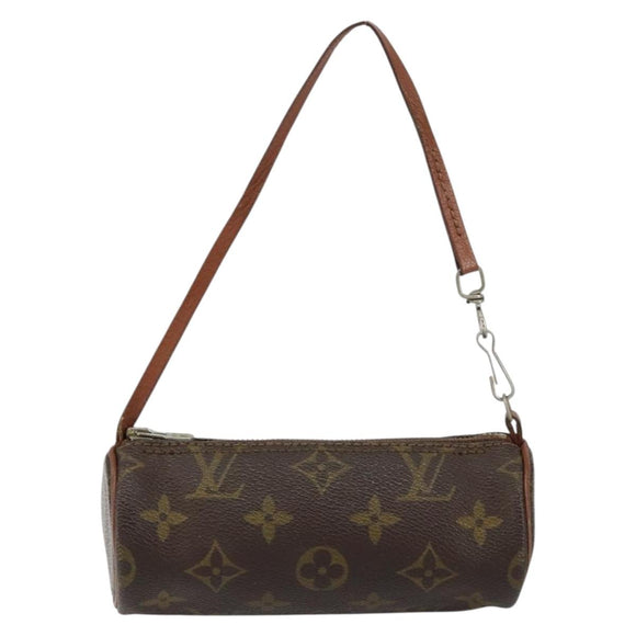 LOUIS VUITTON Monogram Papillon Pouch LV Auth yk19562