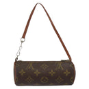 LOUIS VUITTON Monogram Papillon Pouch LV Auth yk19562-2