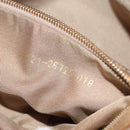 FENDI Zucchino Canvas Mamma Baguette Shoulder Bag Orange Gold Auth yk19564V-25